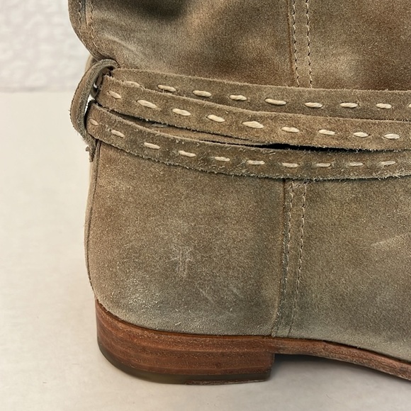 FRYE WOMENS CARA PICKSTITCH MID BOOT 8 - Picture 8 of 16